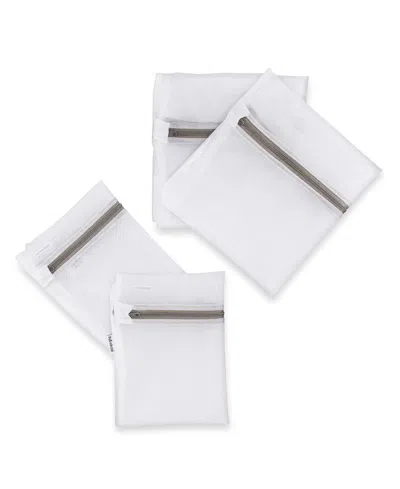 Full Circle Loads Of Fun Mesh Laundry Bags, 4 Piece In Gray