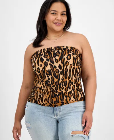 Full Circle Trends Trendy Plus Size Yummy Tube Top