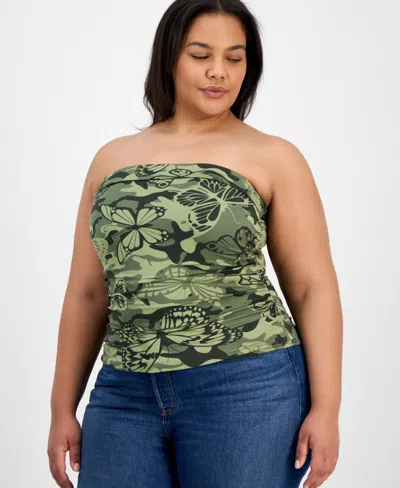 Full Circle Trends Trendy Plus Size Yummy Tube Top