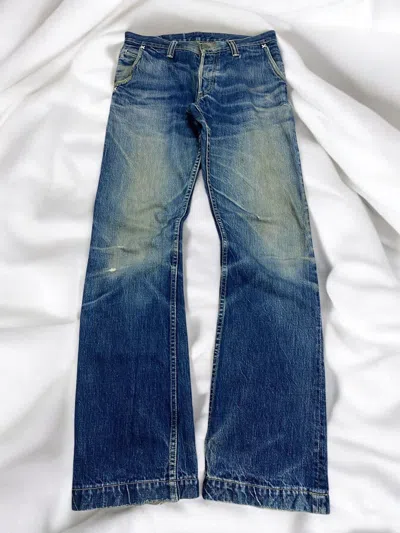 Pre-owned Flare Full Count & Co Japan Mud Washed Whisker Distressed (size 30) from Grailed
