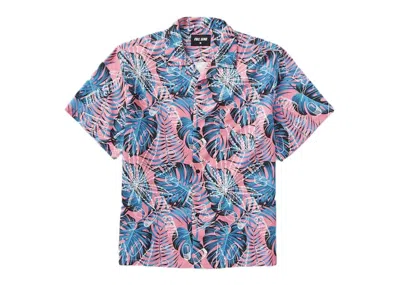 Pre-owned Full Send Men's  Weed Tropics Button Up Shirt In Multi