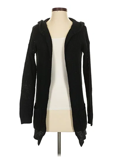 Pre-owned Full Tilt Cardigan Sweater In Black