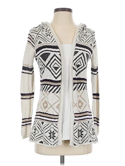 Pre-owned Full Tilt Cardigan Sweater In Ivory