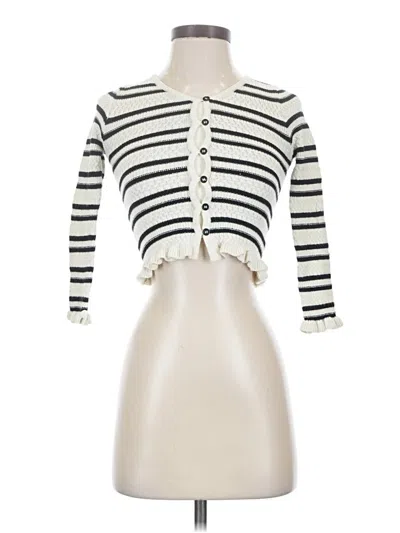Pre-owned Full Tilt Cardigan Sweater In Ivory