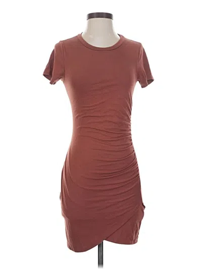 Pre-owned Full Tilt Casual Dress In Brown