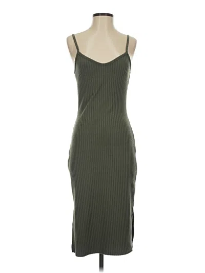 Pre-owned Full Tilt Casual Dress In Green