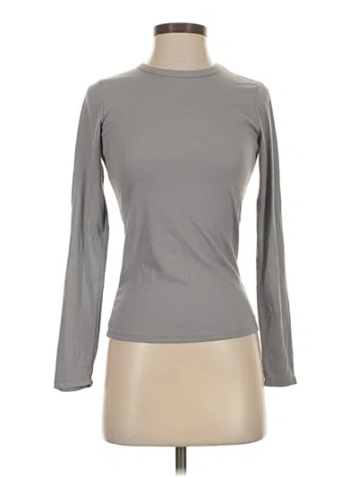 Pre-owned Full Tilt Long Sleeve Top Gray Turtleneck Tops