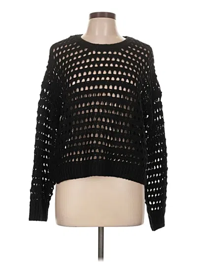 Pre-owned Full Tilt Pullover Sweater In Black