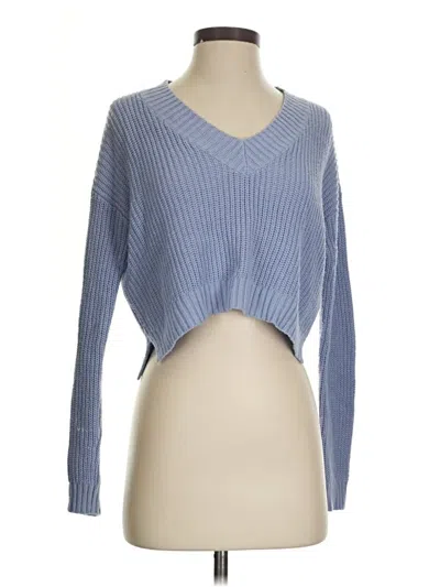 Pre-owned Full Tilt Pullover Sweater In Blue