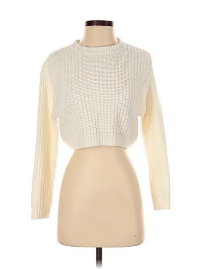 Pre-owned Full Tilt Pullover Sweater In Ivory