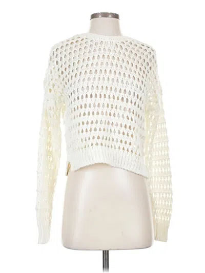 Pre-owned Full Tilt Pullover Sweater In Ivory