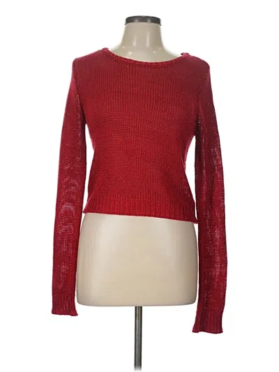 Pre-owned Full Tilt Pullover Sweater In Red