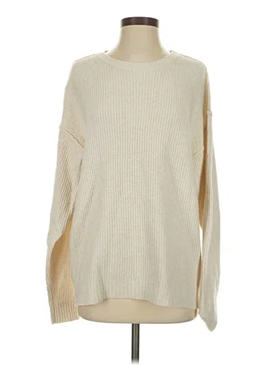 Pre-owned Full Tilt Pullover Sweater In White