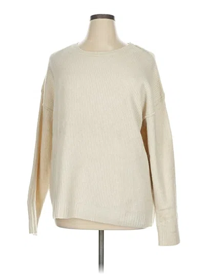 Pre-owned Full Tilt Pullover Sweater In White