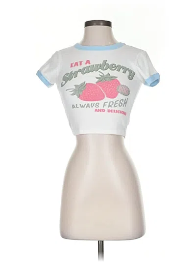 Pre-owned Full Tilt Short Sleeve T-shirt In White