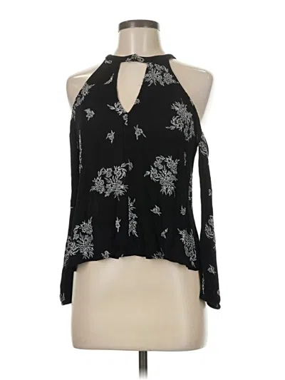 Pre-owned Full Tilt Sleeveless Blouse In Black
