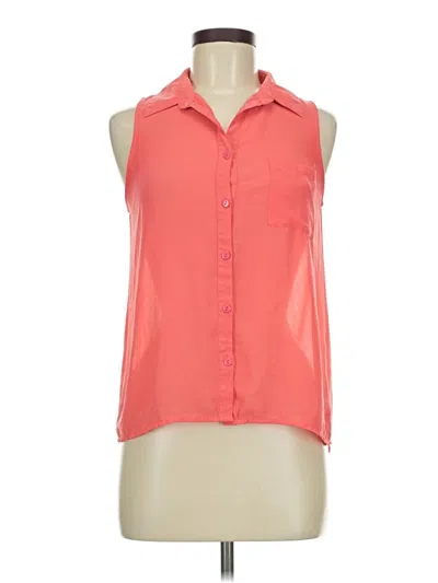 Pre-owned Full Tilt Sleeveless Blouse In Orange