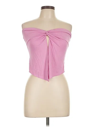Pre-owned Full Tilt Sleeveless Blouse In Pink