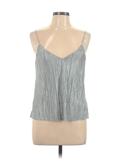 Pre-owned Full Tilt Sleeveless Blouse In Silver