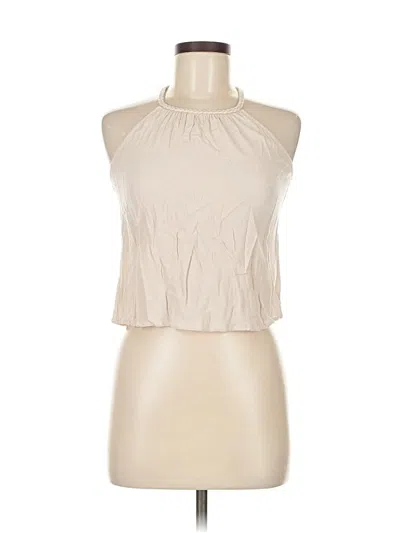 Pre-owned Full Tilt Sleeveless Blouse In White