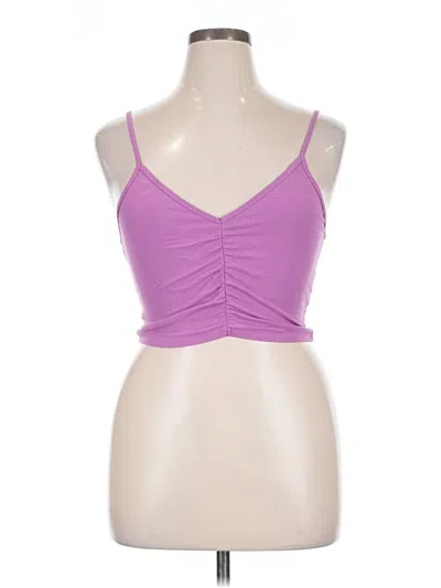Pre-owned Full Tilt Sleeveless Top Purple Sweetheart Neckline Tops