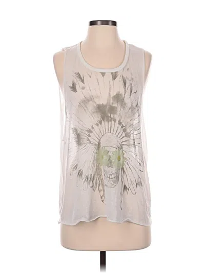 Pre-owned Full Tilt Sleeveless T-shirt In Silver