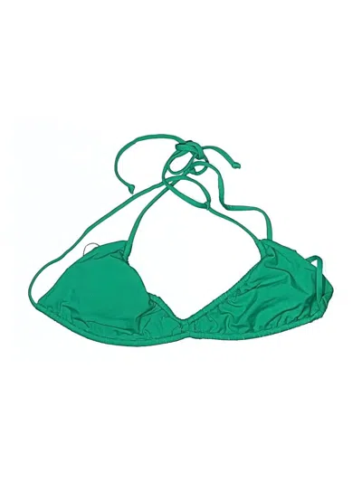 Pre-owned Full Tilt Swimsuit Top Green Swimwear