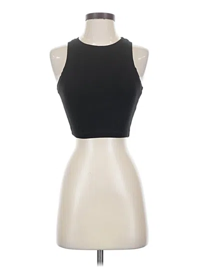 Pre-owned Full Tilt Tank Top Black Halter Neckline Tops