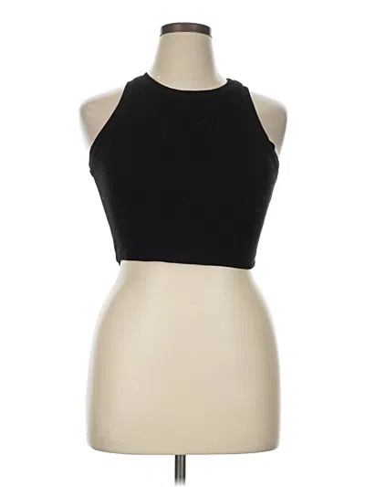 Pre-owned Full Tilt Tank Top Black Halter Neckline Tops