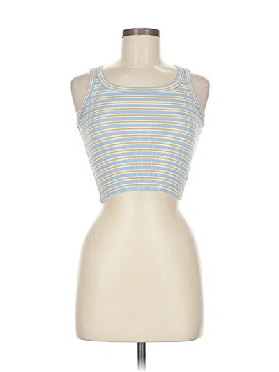 Pre-owned Full Tilt Tank Top Blue Halter Neckline Tops
