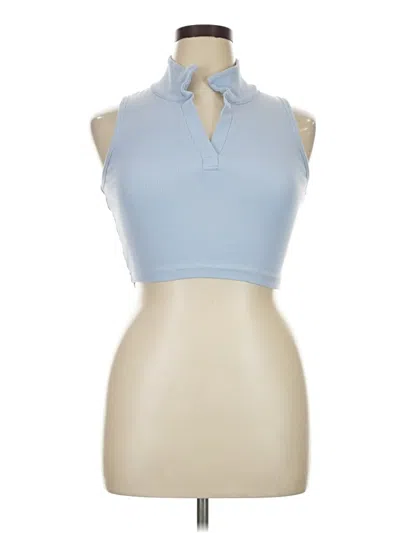 Pre-owned Full Tilt Tank Top Blue Halter Neckline Tops