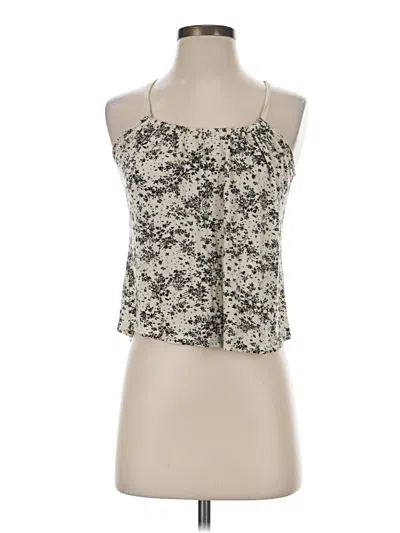 Pre-owned Full Tilt Tank Top Ivory Halter Neckline Tops