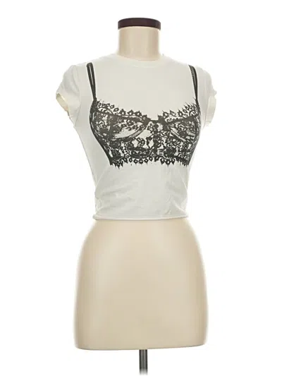 Pre-owned Full Tilt Tank Top Ivory Strapless Neckline Tops