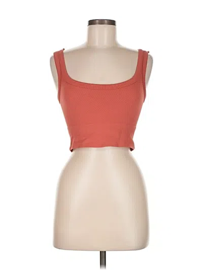 Pre-owned Full Tilt Tank Top Orange Strapless Neckline Tops