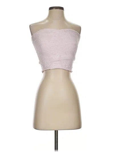 Pre-owned Full Tilt Tube Top Pink Strapless Neckline Tops