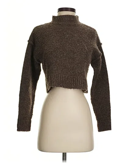 Pre-owned Full Tilt Turtleneck Sweater In Brown