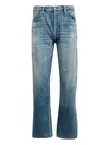 Fullcount 1937 Splatter Distressed Jeans In Blue