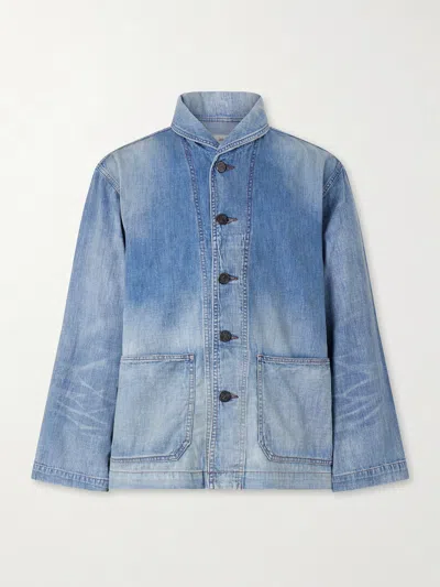Fullcount Master Of Reality Denim Jacket In Blue