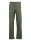 Fullcount Master Utility-pocket Trousers In Green