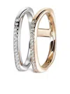 Fullord 18k Gold Eternity Phalangière Diamond Ring In Gold