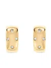 Fullord 18k Yellow Gold Ghost Diamond Earrings In Gold