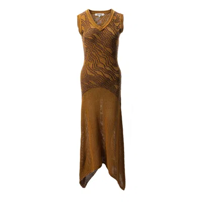 Fully Fashioning Women's Brown
