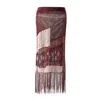 Fully Fashioning Women's Brown / Red / Pink Raziya Skirt In Brown/red/pink