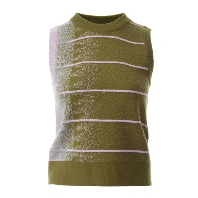 Fully Fashioning Women's Green / Pink / Purple  In Green/pink/purple