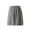 Fully Fashioning Women's Grey Verena Cashmere Skirt In Grey