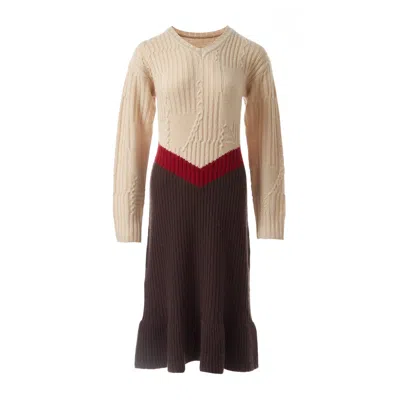 Fully Fashioning Women's Neutrals / Brown / Red  In Brown/red
