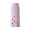 Fully Fashioning Women's Pink / Purple Em Cashmere Skirt In Pink/purple