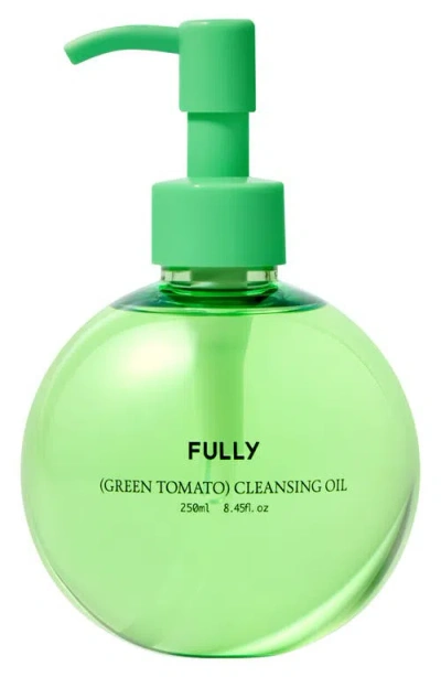 Fully Green Tomato Cleansing Oil In Transparent