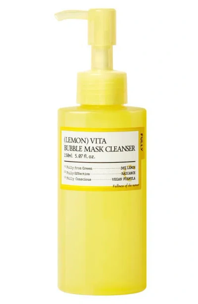 Fully Lemon Vita Bubble Mask In Transparent