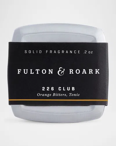 Fulton & Roark 226 Club Solid Fragrance, 0.2 Oz. In Transparent